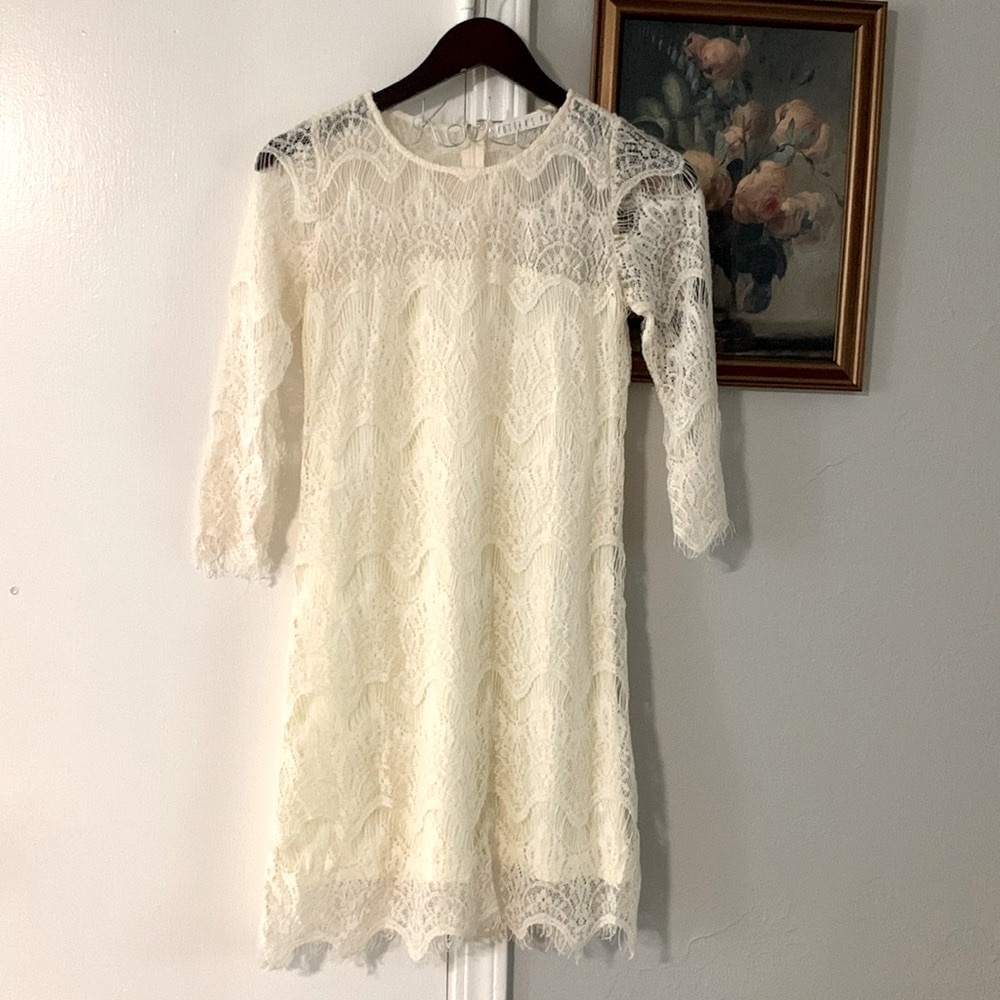 Potter’s Pot: White 1920’s Flapper Inspired Dress